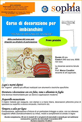corso di decorazione firenze